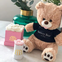 Boowey Bear gave butik gaveide gaveæske bamse tøjdyr 38 cm